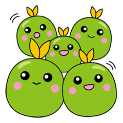 [LINEスタンプ] ちょこまめスタンプ