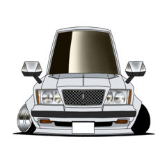 [LINEスタンプ] 街道レーサーとパトカーvol.1