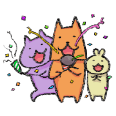 [LINEスタンプ] ネコモドキ・イヌモドキ fetchpriority=high