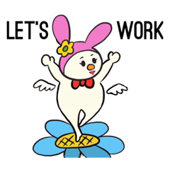 [LINEスタンプ] Let's Work fetchpriority=high