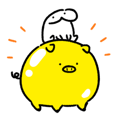 [LINEスタンプ] ボール＆パン WELCOME 2019