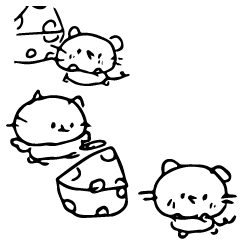 [LINEスタンプ] ねこじろうスタンプ2 