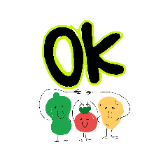 [LINEスタンプ] よく使う言葉達* 