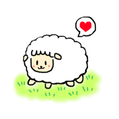 [LINEスタンプ] 羊の喜怒哀楽 