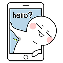 [LINEスタンプ] 携帯電話の中の友達 fetchpriority=high