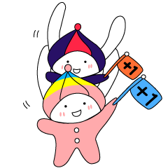 [LINEスタンプ] 栗ちゃん和哇ちゃん日常会話 