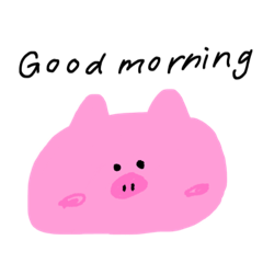 [LINEスタンプ] ぶたさんの英会話 