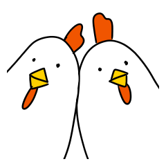 [LINEスタンプ] オンドリさん