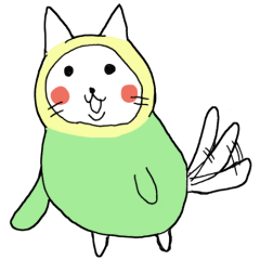 [LINEスタンプ] インコネコといっしょ 