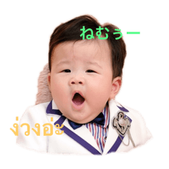 [LINEスタンプ] ぜんちゃん(แมมมอธ) 