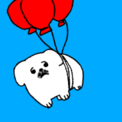 [LINEスタンプ] ふわふわのペキニーズ