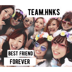 [LINEスタンプ] 西のHNKS達