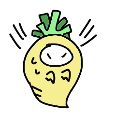 [LINEスタンプ] 動物、野菜、その他