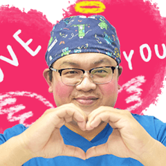 [LINEスタンプ] Dr.changがカラースタイルを一新