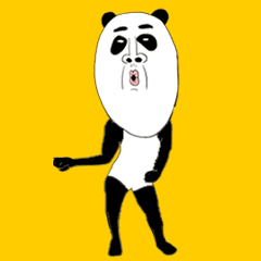 [LINEスタンプ] OH！パンダ！パンダ！パンダ！ 02の画像（メイン）