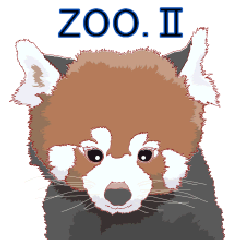 [LINEスタンプ] 動物スタンプ 【 ZOO.Ⅱ】の画像（メイン）