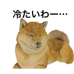 [LINEスタンプ] 水彩画わんこの世界2