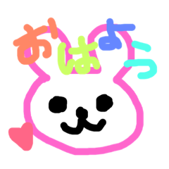 [LINEスタンプ] 動物 手書き