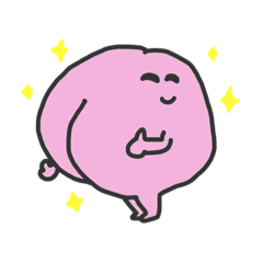 [LINEスタンプ] ピーチミート