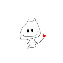 [LINEスタンプ] 耳のちっちゃな怪獣