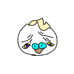 [LINEスタンプ] 顔面で感情を伝えたい。ホイップいんこ