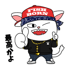 [LINEスタンプ] 転生したネコ 