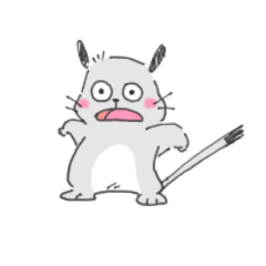 [LINEスタンプ] たぶん、哺乳類の生き物。 