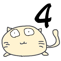 [LINEスタンプ] もちネコ 4 
