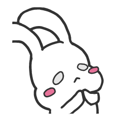 [LINEスタンプ] たれラビ
