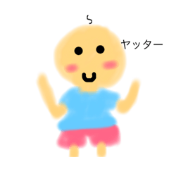 [LINEスタンプ] 面白い赤ちゃん（⚠️赤ちゃんです笑）