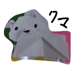 [LINEスタンプ] 折り紙＆絵ORIGAMI＆E