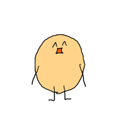 [LINEスタンプ] ぽてくん