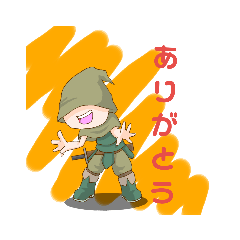 [LINEスタンプ] 小さな戦士