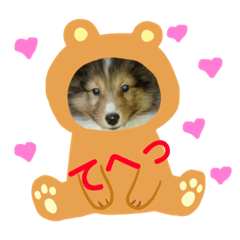 [LINEスタンプ] ほんちゃん家
