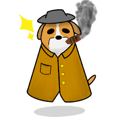 [LINEスタンプ] ボクサー犬の日常