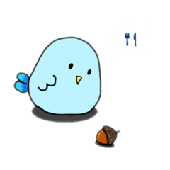 [LINEスタンプ] ぷわインコ 