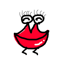 [LINEスタンプ] くちびるゲルゲ姉さん 