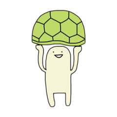 [LINEスタンプ] かめさん！ 