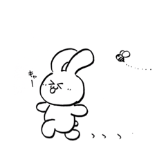 [LINEスタンプ] ぴょんぴょん100% 