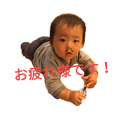 [LINEスタンプ] 鳥と子供 