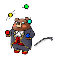 [LINEスタンプ] 死神クマ 