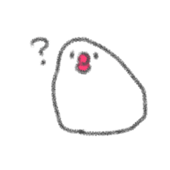 [LINEスタンプ] もちもち文鳥 
