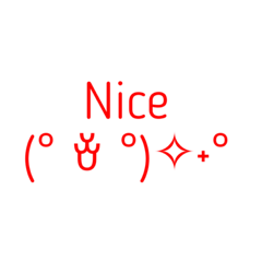[LINEスタンプ] 顔文字 ver.2 