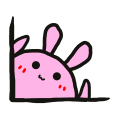 [LINEスタンプ] はしっこからこんにちは！ 