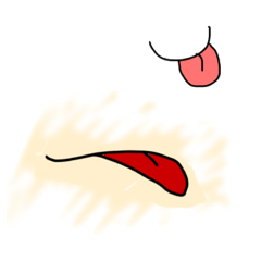 [LINEスタンプ] 口動きスタンプ