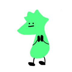 [LINEスタンプ] ラオス型くん 