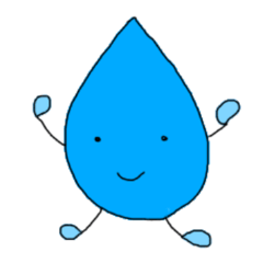 [LINEスタンプ] 気持ちを伝える☆しずくちゃん 