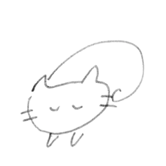 [LINEスタンプ] 無気力なねこ