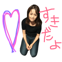 [LINEスタンプ] 可愛い女の子(仮) 