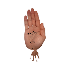 [LINEスタンプ] theHANDMAN 